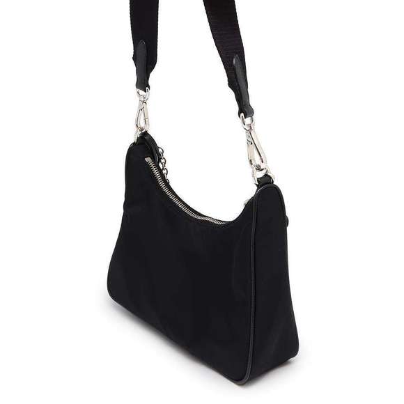 Prada Re-Edition 2005 Nylon Shoulder Bag Black - Picture 2 of 10